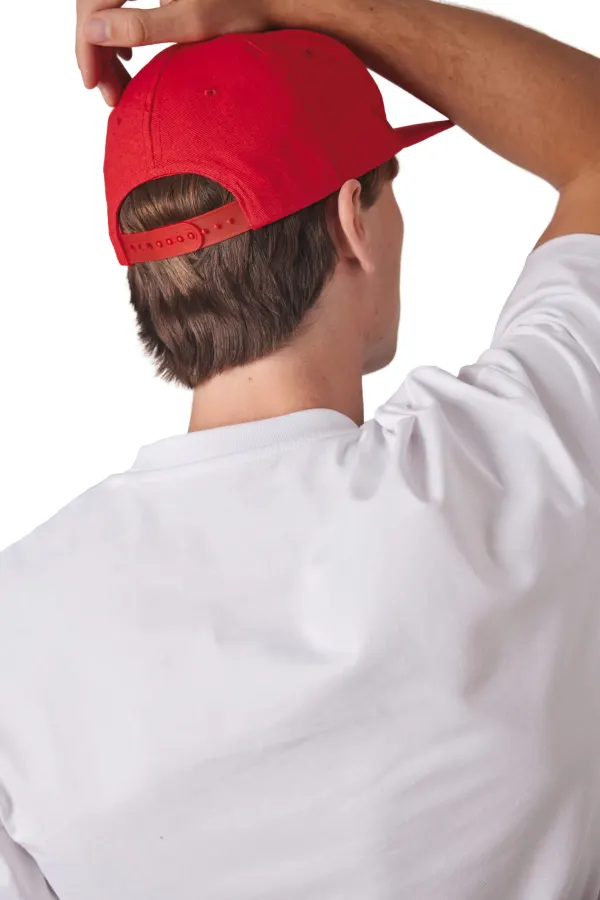 Casquette snapback - 5 panneaux (KP139) porté — vue 1