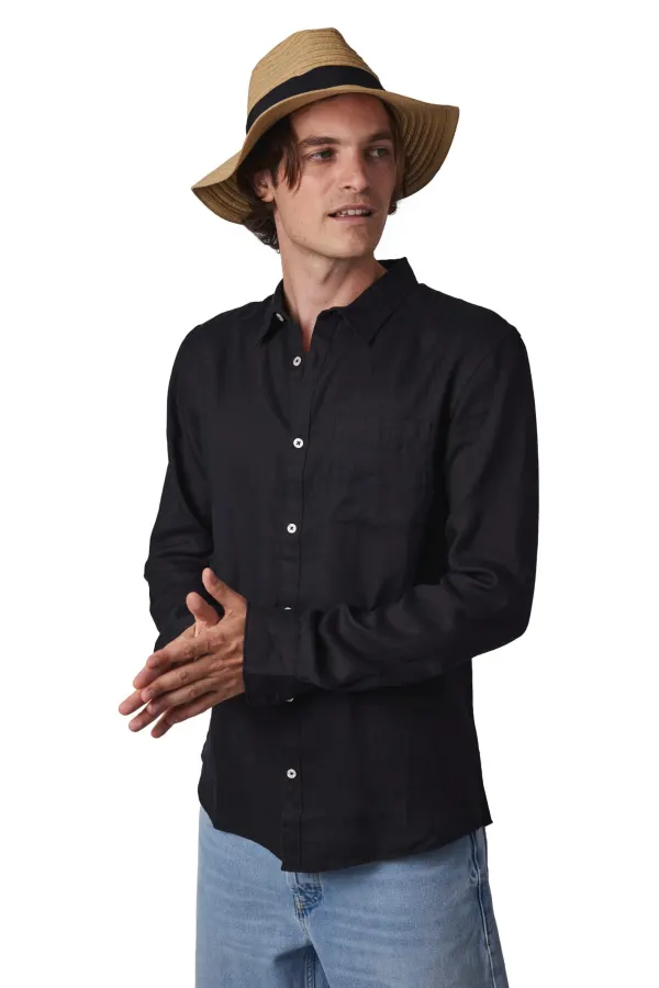 Chapeau de paille classique porté — vue 2