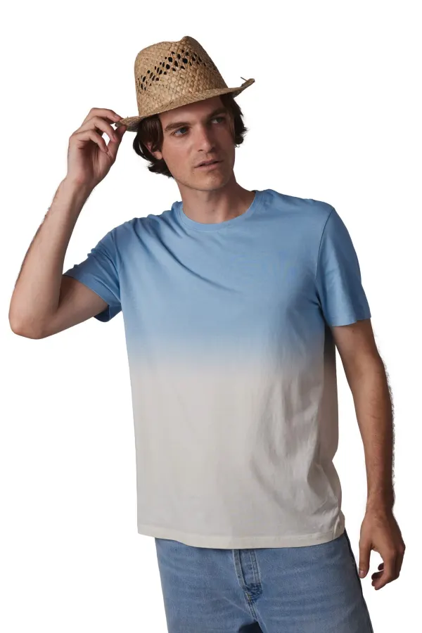 Chapeau Panama tressé porté — vue 2
