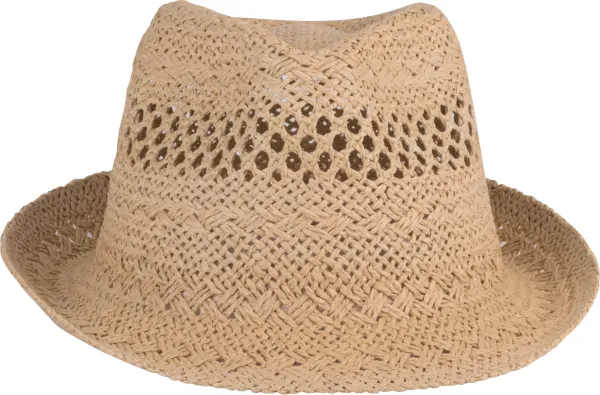 Chapeau style Panama porté — vue 4