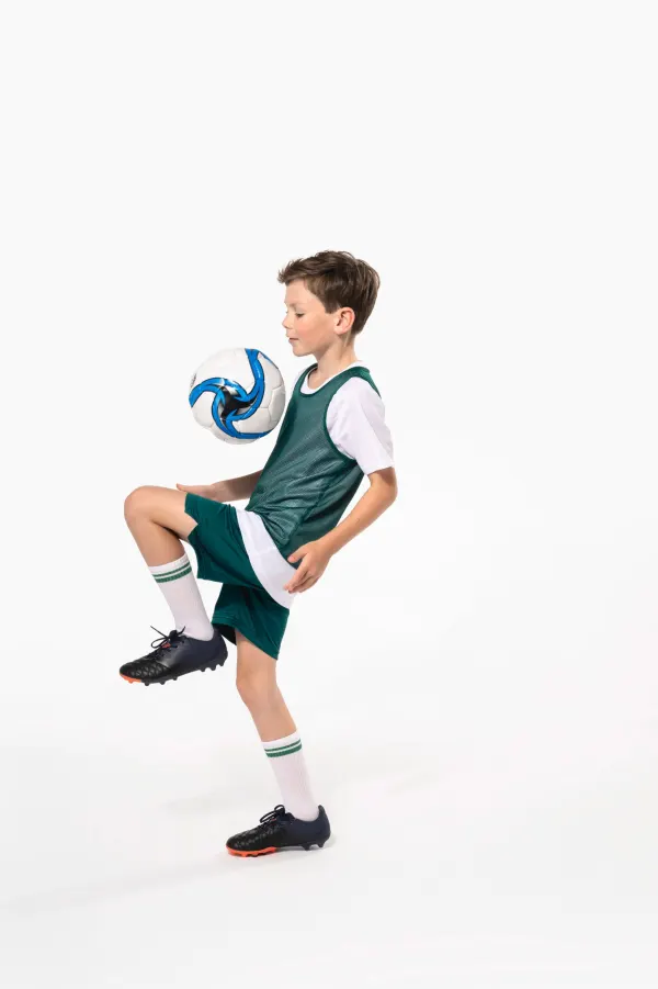 Chasuble réversible multisports enfant porté — vue 3