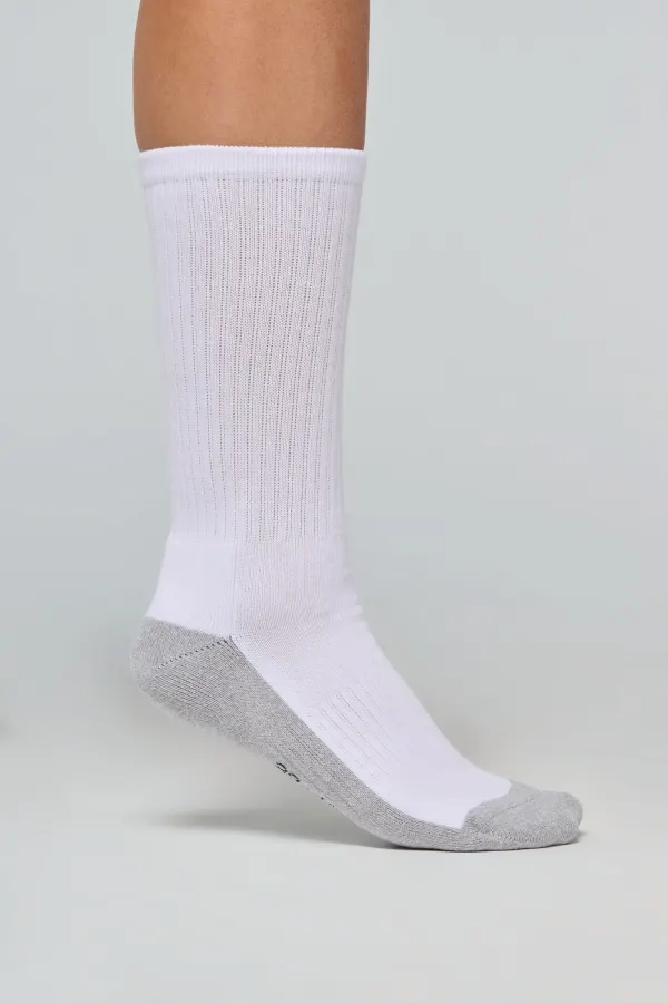 Chaussettes basket-ball unisexe porté — vue 2