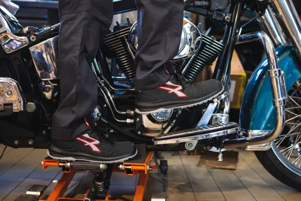 Chaussures de sécurité Lisbona porté — vue 1