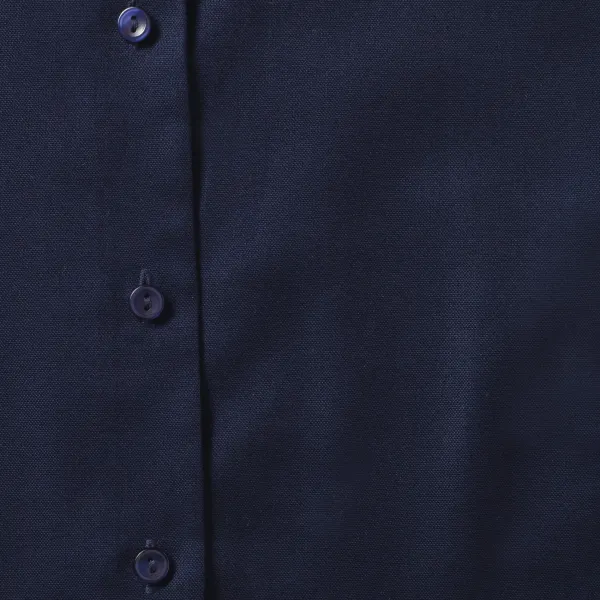 Chemise femme manches longues Oxford porté — vue 3