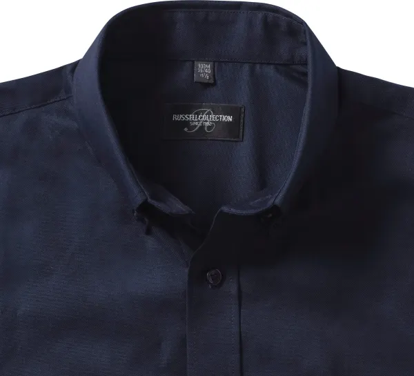 Chemise homme manches courtes Oxford porté — vue 2