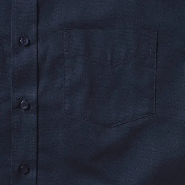 Chemise homme manches courtes Oxford porté — vue 3