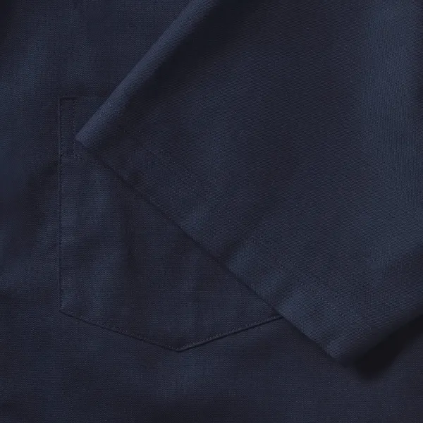 Chemise homme manches courtes Oxford porté — vue 4