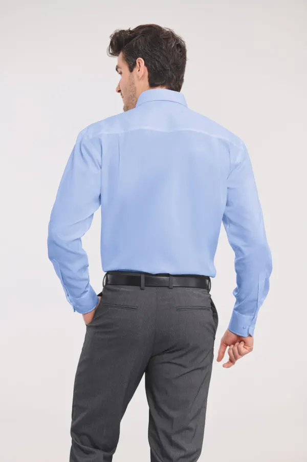 Chemise homme manches longues Non Iron - classique porté — vue 1