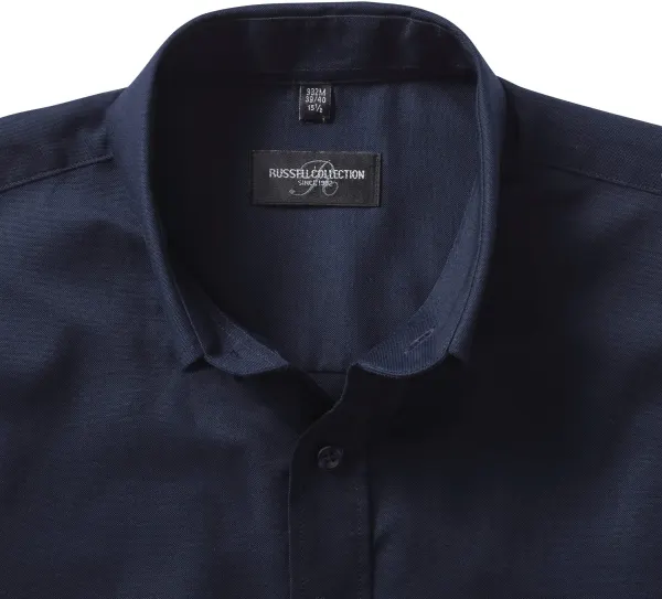 Chemise homme manches longues Oxford porté — vue 2