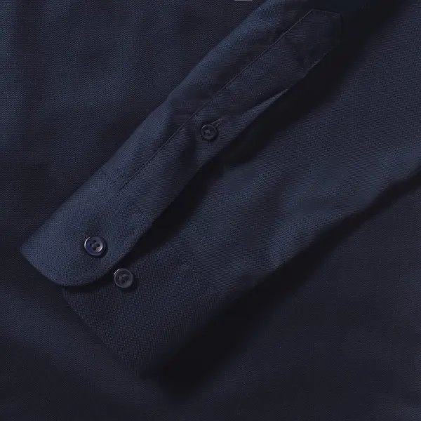Chemise homme manches longues Oxford porté — vue 4