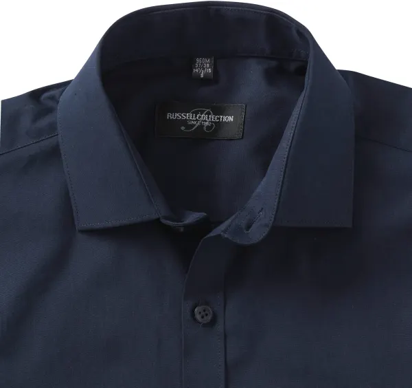 Chemise homme manches longues Ultimate stretch porté — vue 2