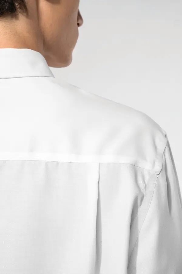 Chemise manches longues sans repassage porté — vue 4