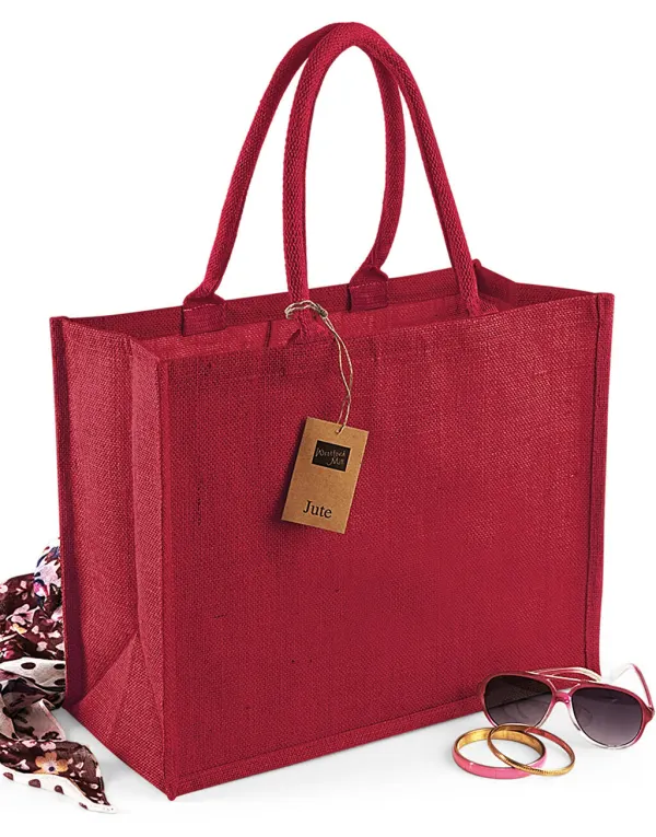 Classic Jute Shopper porté — vue 4