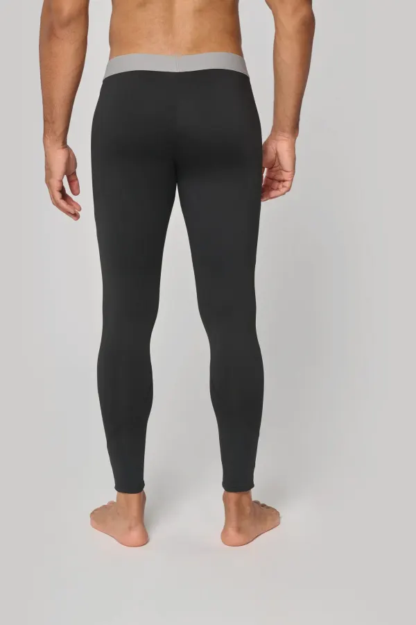 Collant sous-vêtement sport homme porté — vue 1