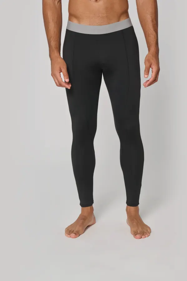 Collant sous-vêtement sport homme porté — vue 2
