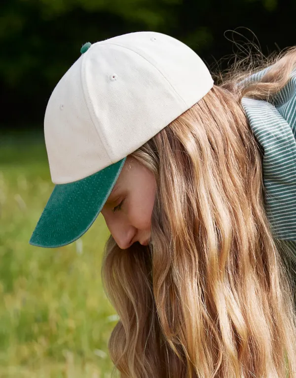 Contrast Peak Low Profile Vintage Cap porté — vue 1