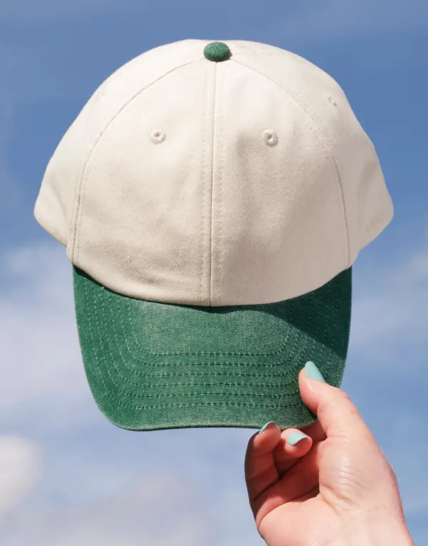 Contrast Peak Low Profile Vintage Cap porté — vue 2