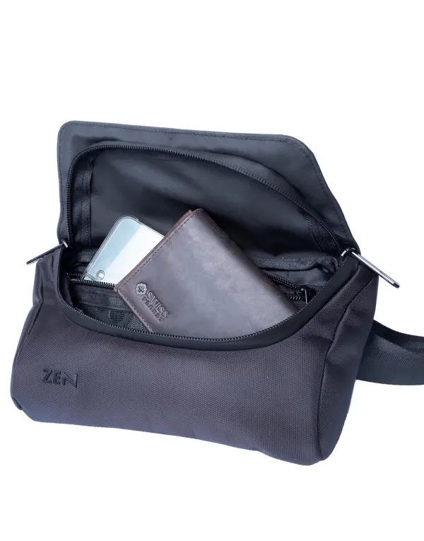 Coral Cross Body Pouch porté — vue 3