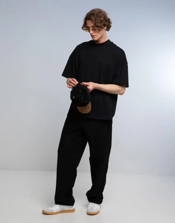 Corduroy Classic Suede Cap porté — vue 1