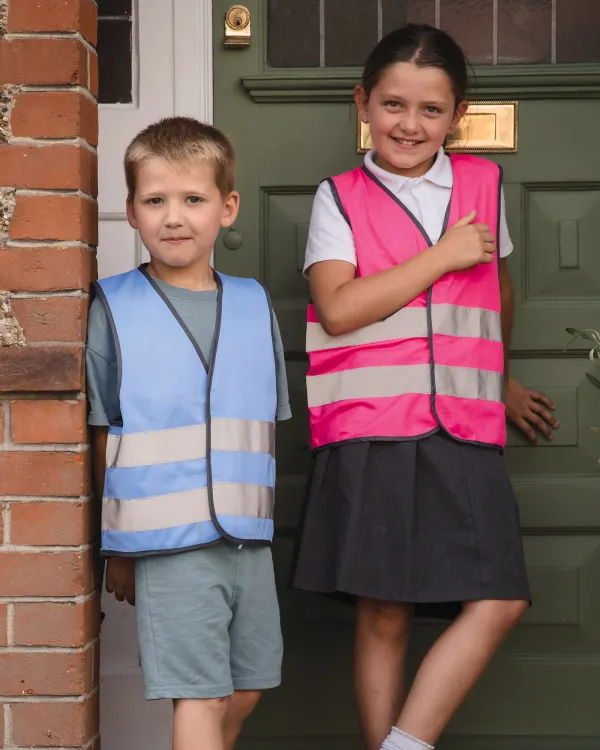 CORE JUNIOR ENHANCED VISIBILITY VEST porté — vue 1