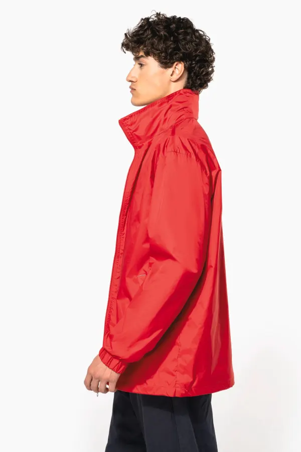 Coupe-vent doublé homme porté — vue 2