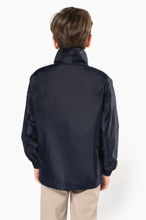 Coupe-vent non doublé enfant porté — vue 1