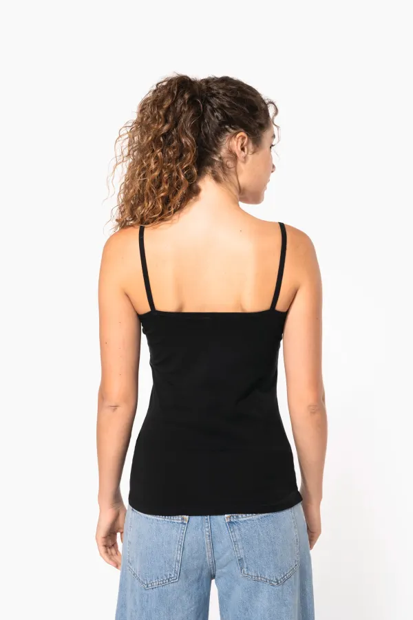 Débardeur à bretelles femme porté — vue 1