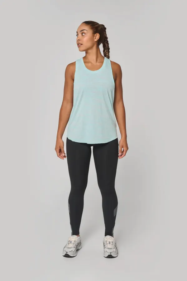 Débardeur sport femme porté — vue 2