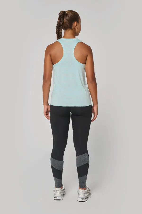 Débardeur sport femme porté — vue 3