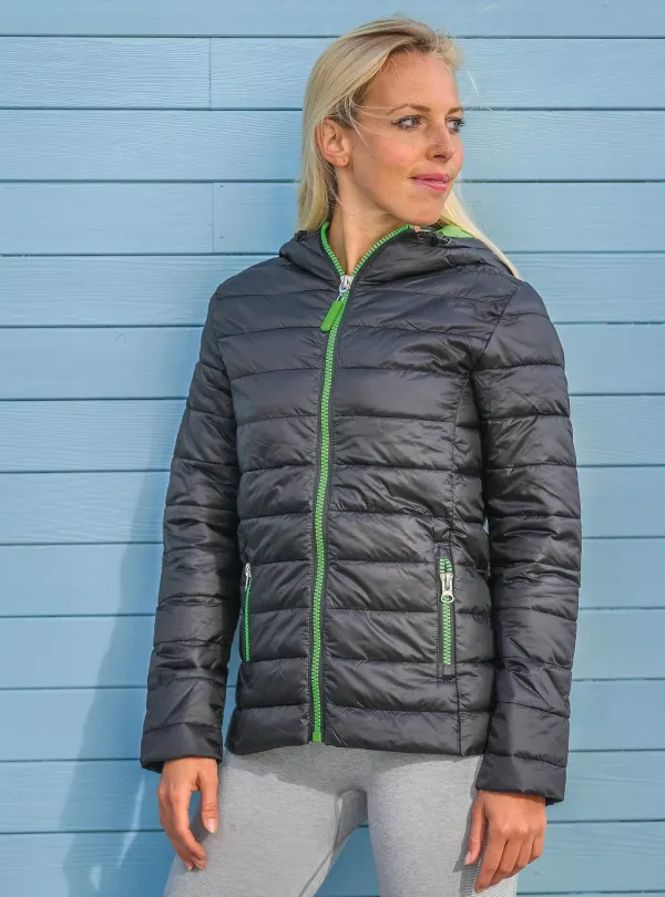 Doudoune femme Snowbird porté — vue 1