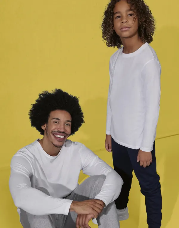 #E150 LSL T-Shirt /kids porté — vue 1