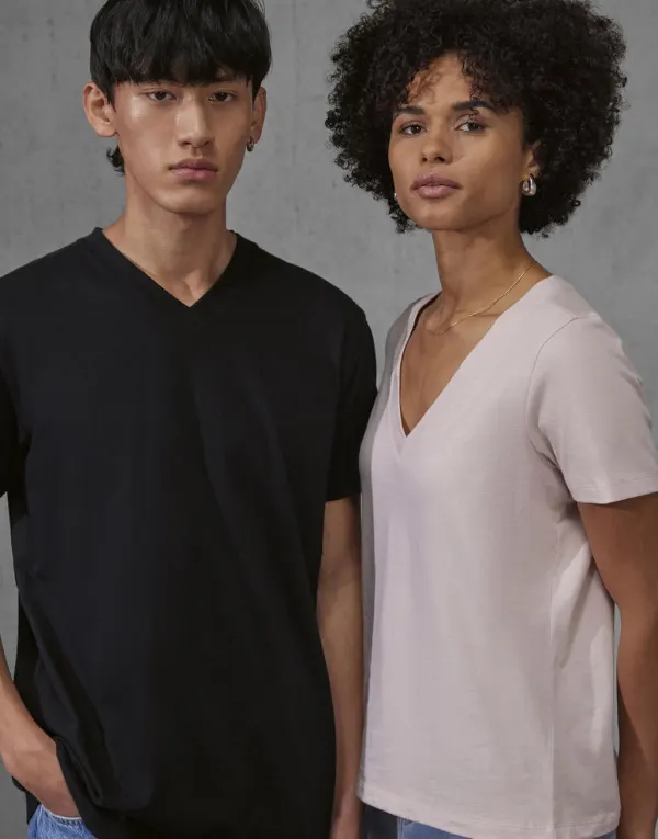 #E150 V T-Shirt /women porté — vue 2