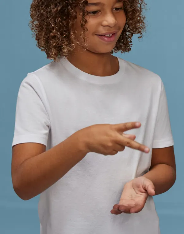 #E190 T-Shirt /kids porté — vue 3