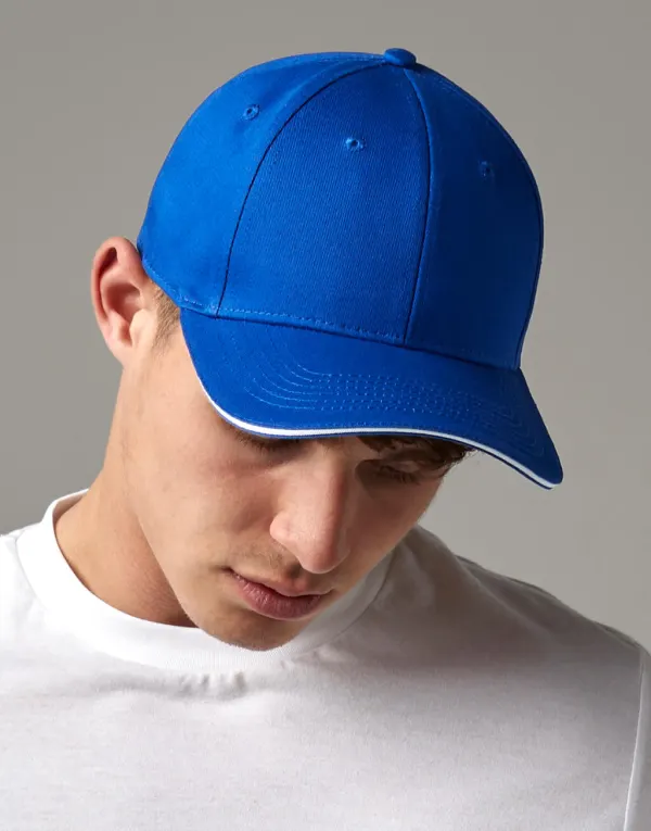 EarthAware® Clas. Org. Cotton 6 Panel Sandwich P. porté — vue 4
