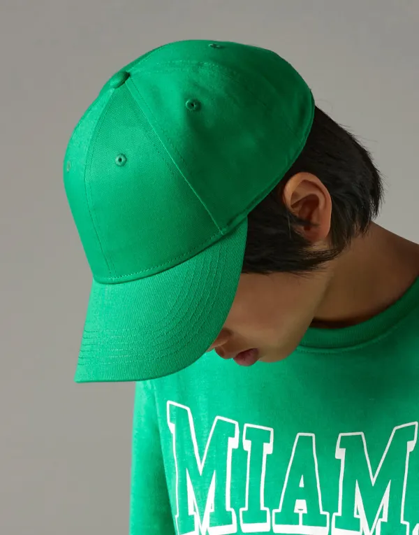 EarthAware® Junior Clas. Org. Cotton 6 Panel Cap porté — vue 1