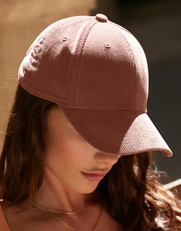 EarthAware® Organic Cord Baseball Cap porté — vue 1