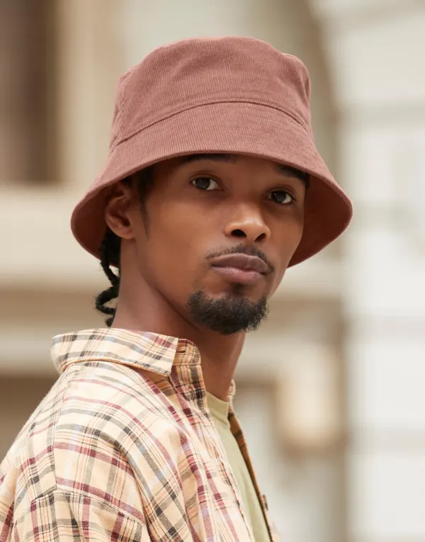 EarthAware® Organic Cord Bucket Hat porté — vue 2