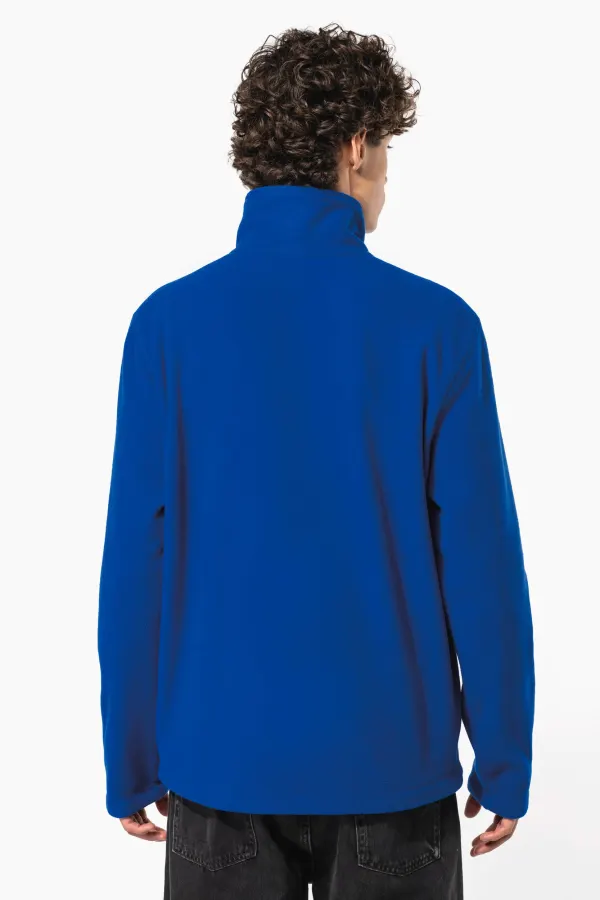 Enzo > Micropolaire col zippé homme porté — vue 1