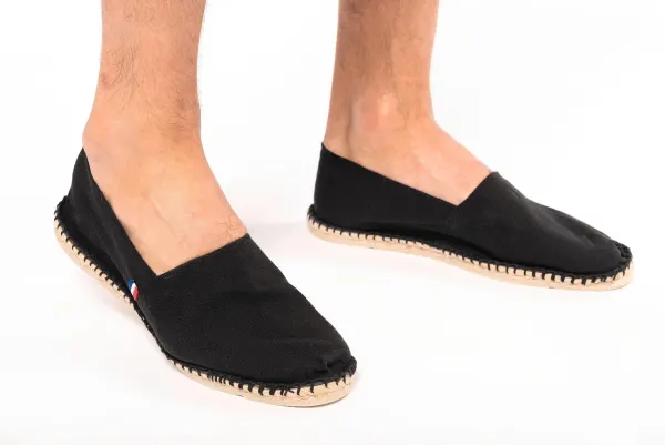Espadrilles unisexe Made in France porté — vue 1