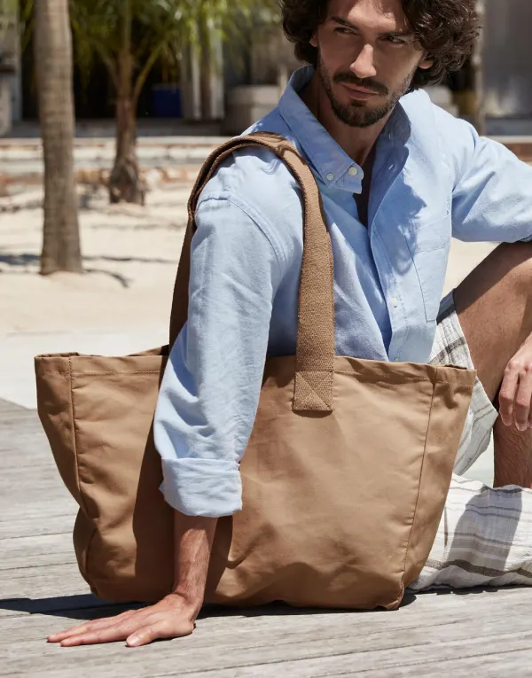 Everyday Canvas Tote porté — vue 3