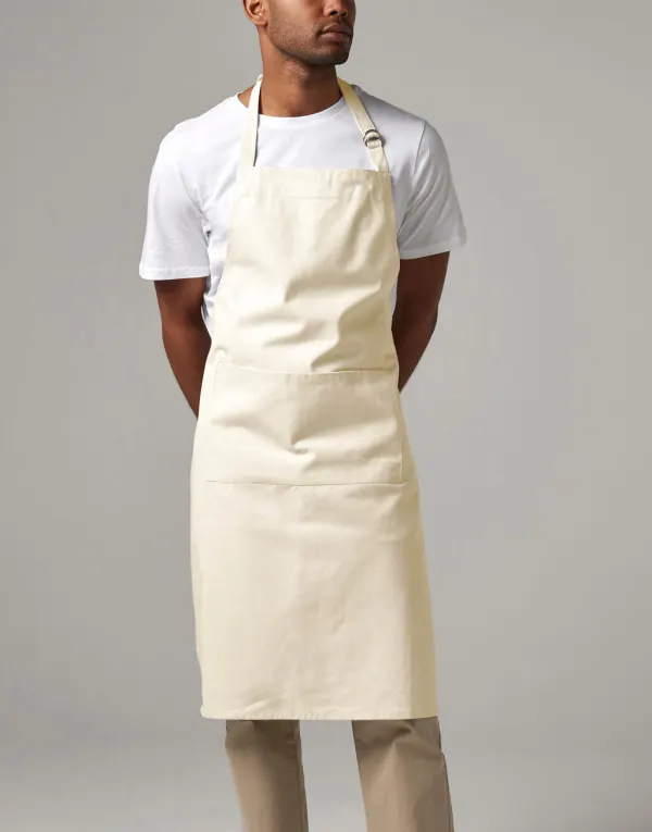 FairTrade Cotton Adult Craft Apron porté — vue 1