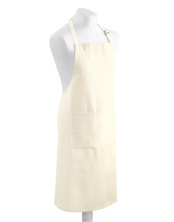 FairTrade Cotton Adult Craft Apron porté — vue 2