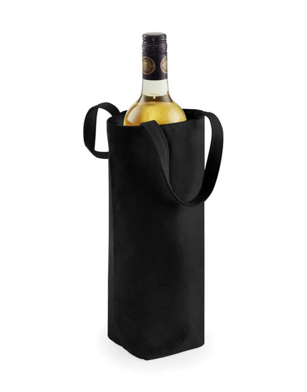 Fairtrade Cotton Bottle Bag porté — vue 2