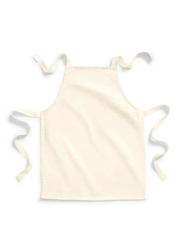 FairTrade Cotton Junior Craft Apron porté — vue 4
