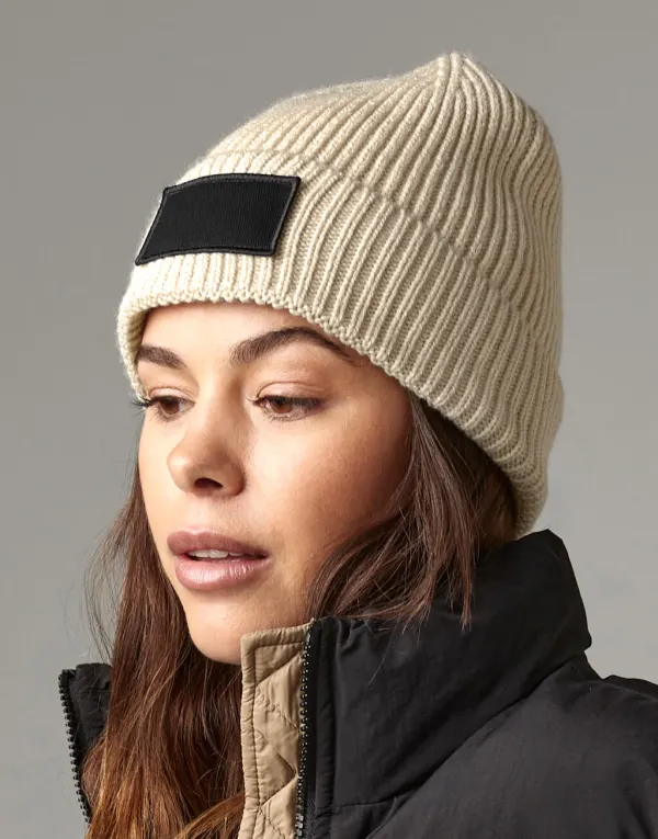 Fashion Patch Beanie porté — vue 1