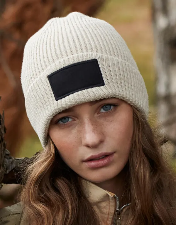 Fashion Patch Beanie porté — vue 2