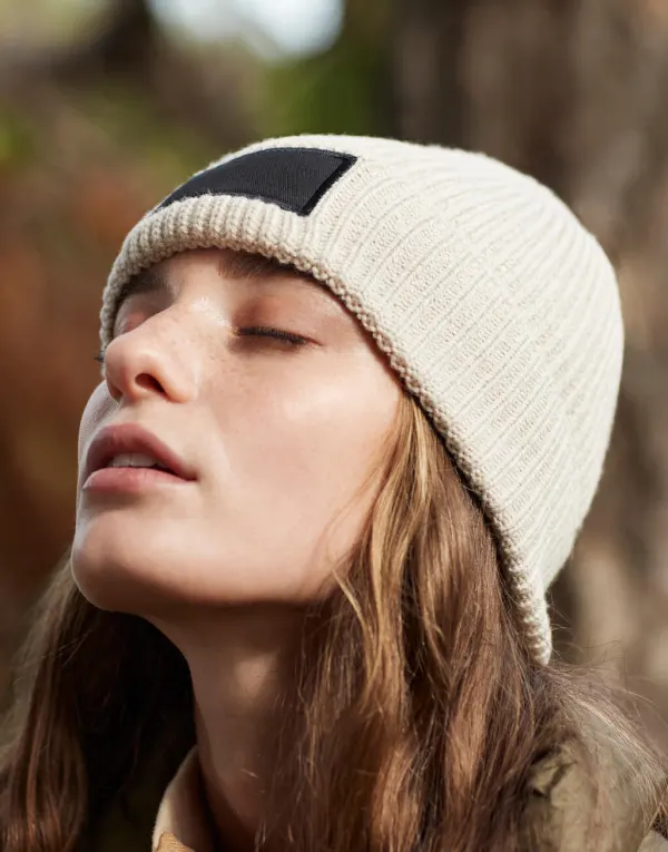Fashion Patch Beanie porté — vue 3