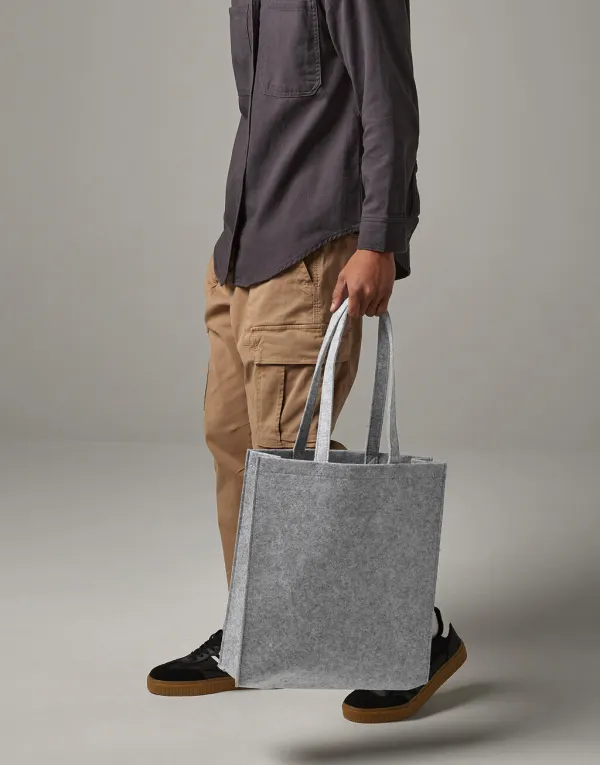 Felt Tote Bag porté — vue 1