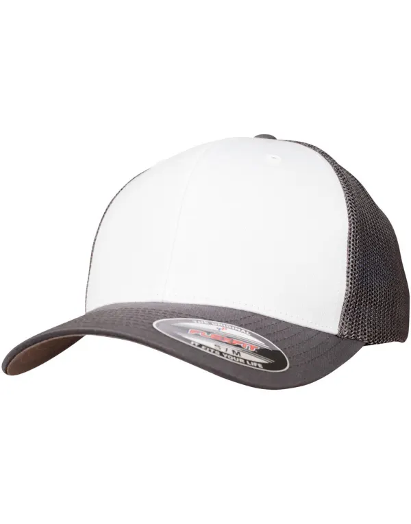 Flexfit Mesh Colored Front porté — vue 2