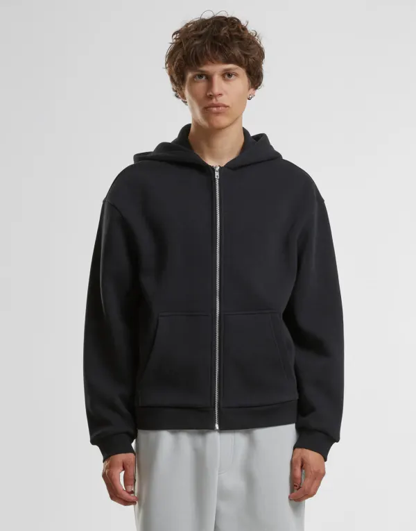 Fluffy Zip Hoody porté — vue 1
